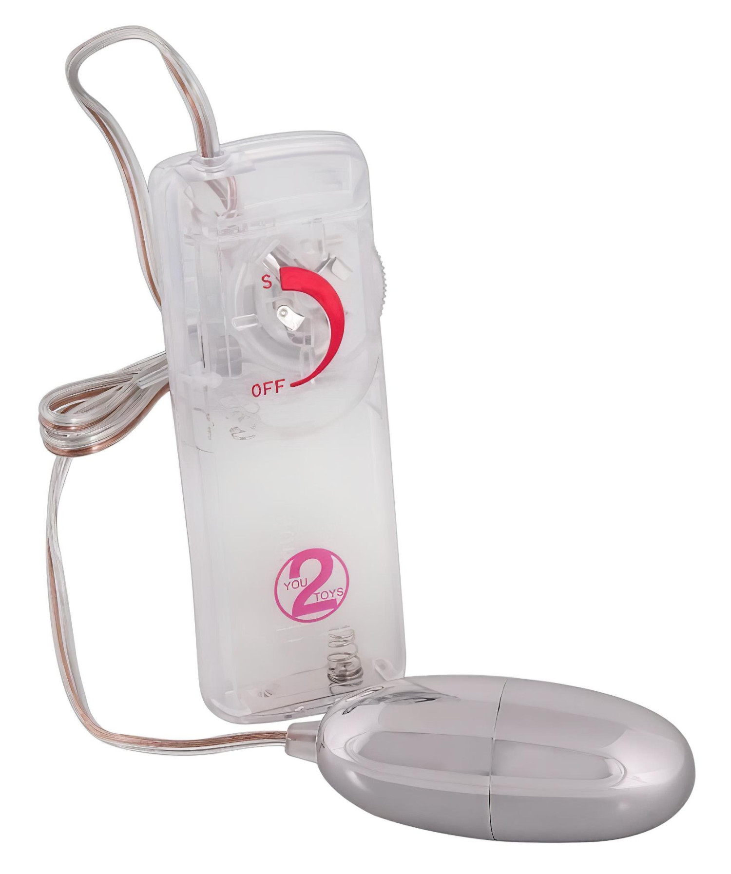 You2Toys - vibrační vajíčko Silver Star - stříbrné
