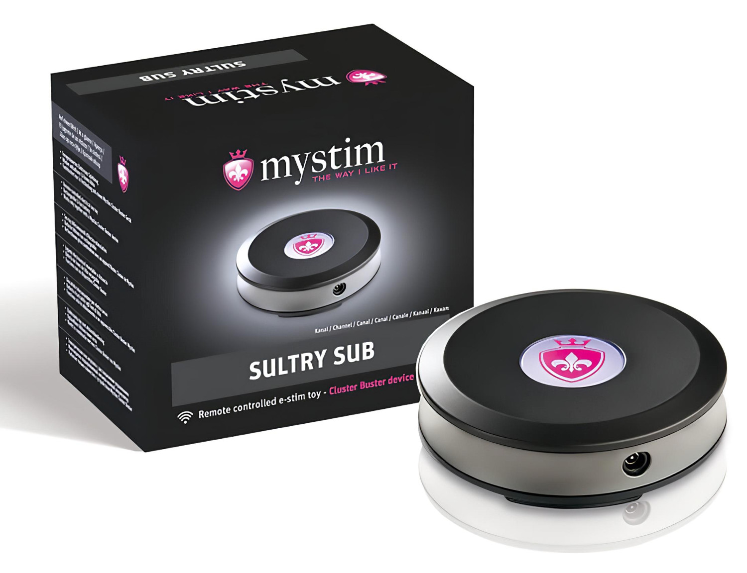 mystim Sultry Sub 2 - příslušenství vysílač a přijímač