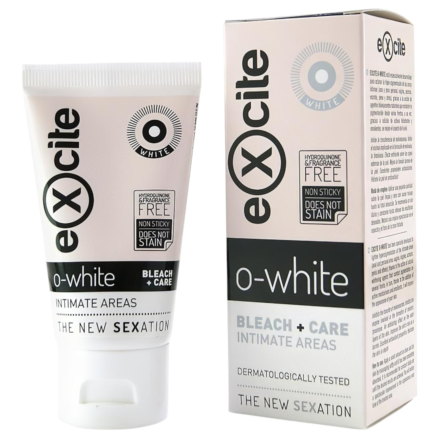 Excite Intimate Zone - bělicí krém na intimní partie - 50 ml