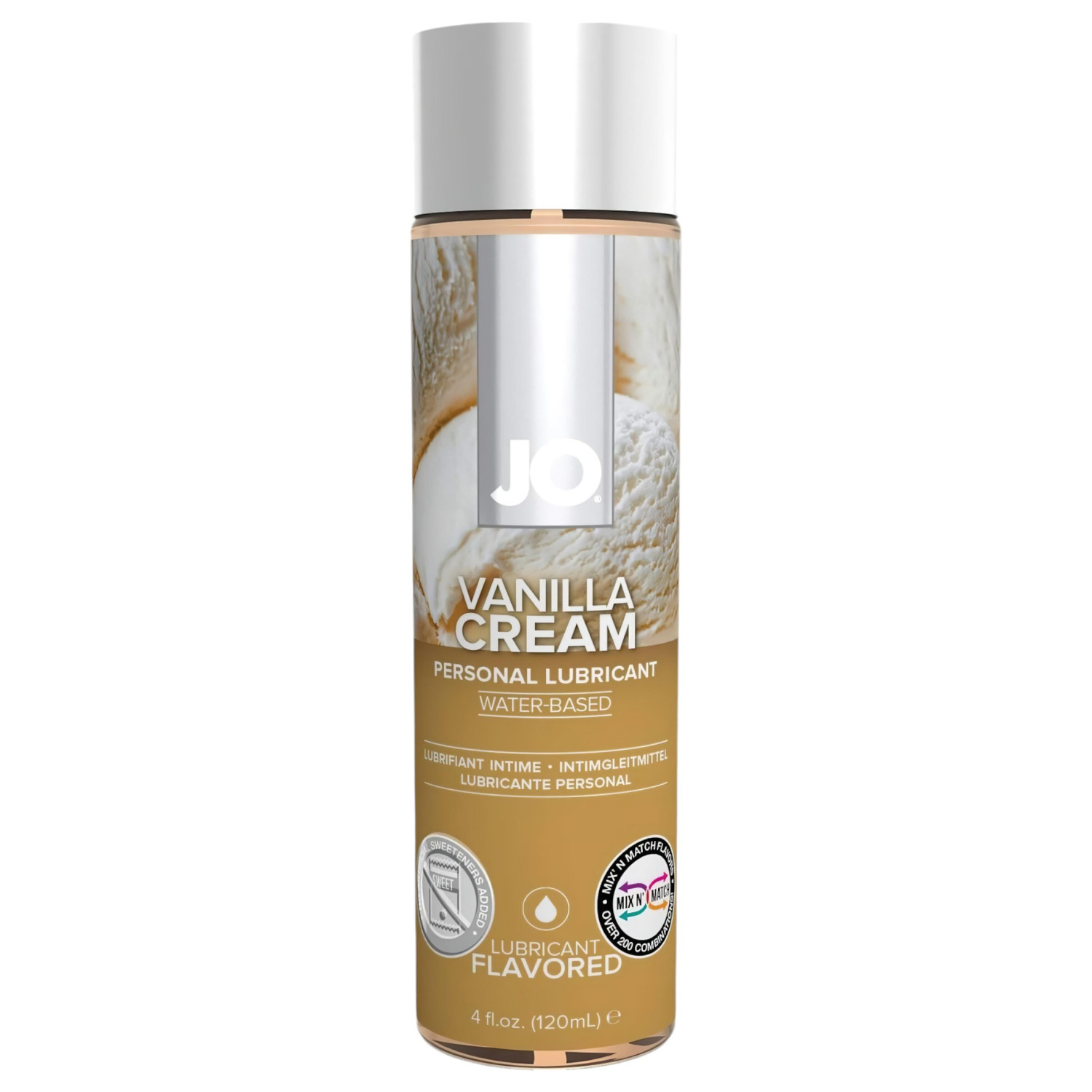 System JO - H2O vanilka - lubrikant na vodní bázi (120 ml)