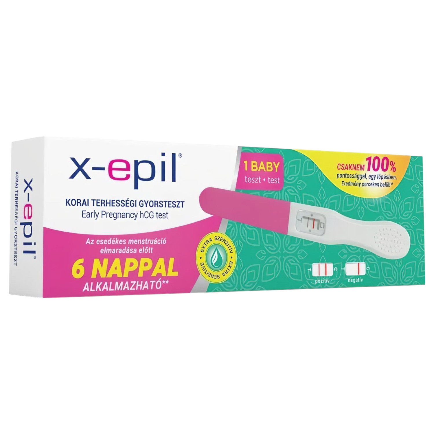 X-Epil - těhotenský test - rychlý
