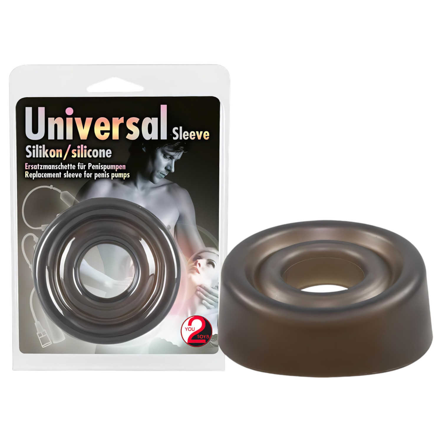 You2Toys - Univerzální silikonová náhradní manžeta (šedá)