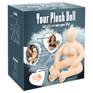 You2Toys - heboučká plyšová sex panenka (přírodní)