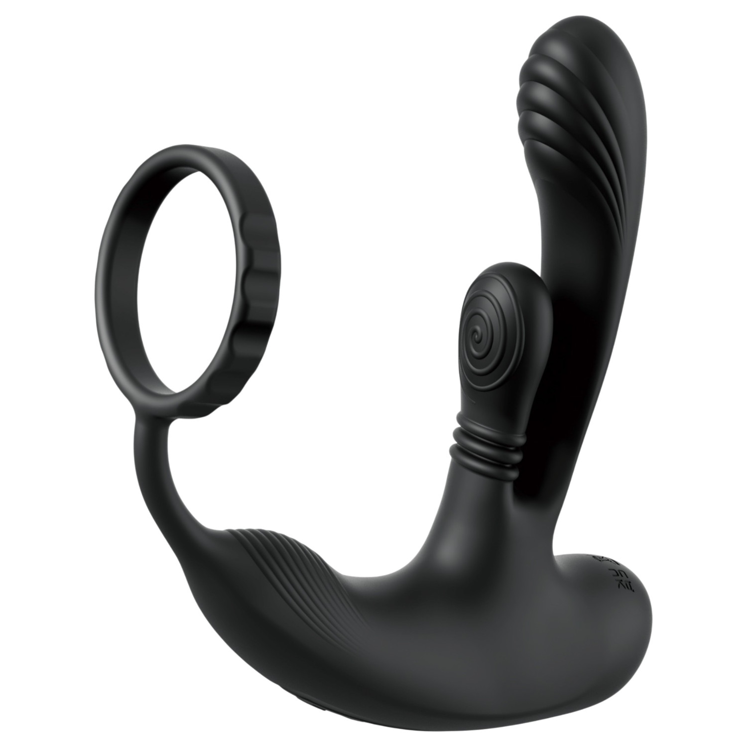 Anal Fantasy Ass-Gasm IntiMotion - anální a prostatický vibrátor (černý)