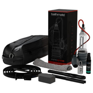 Bathmate HydroXtreme 6 - sada s hydropumpou (průhledná)