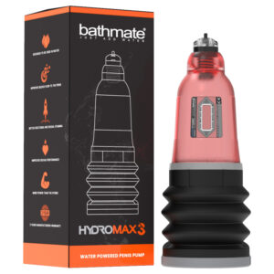 Bathmate Hydromax3 - hydropumpa (červená)