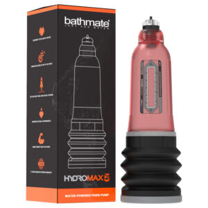 Bathmate Hydromax5 - hydropumpa (červená)