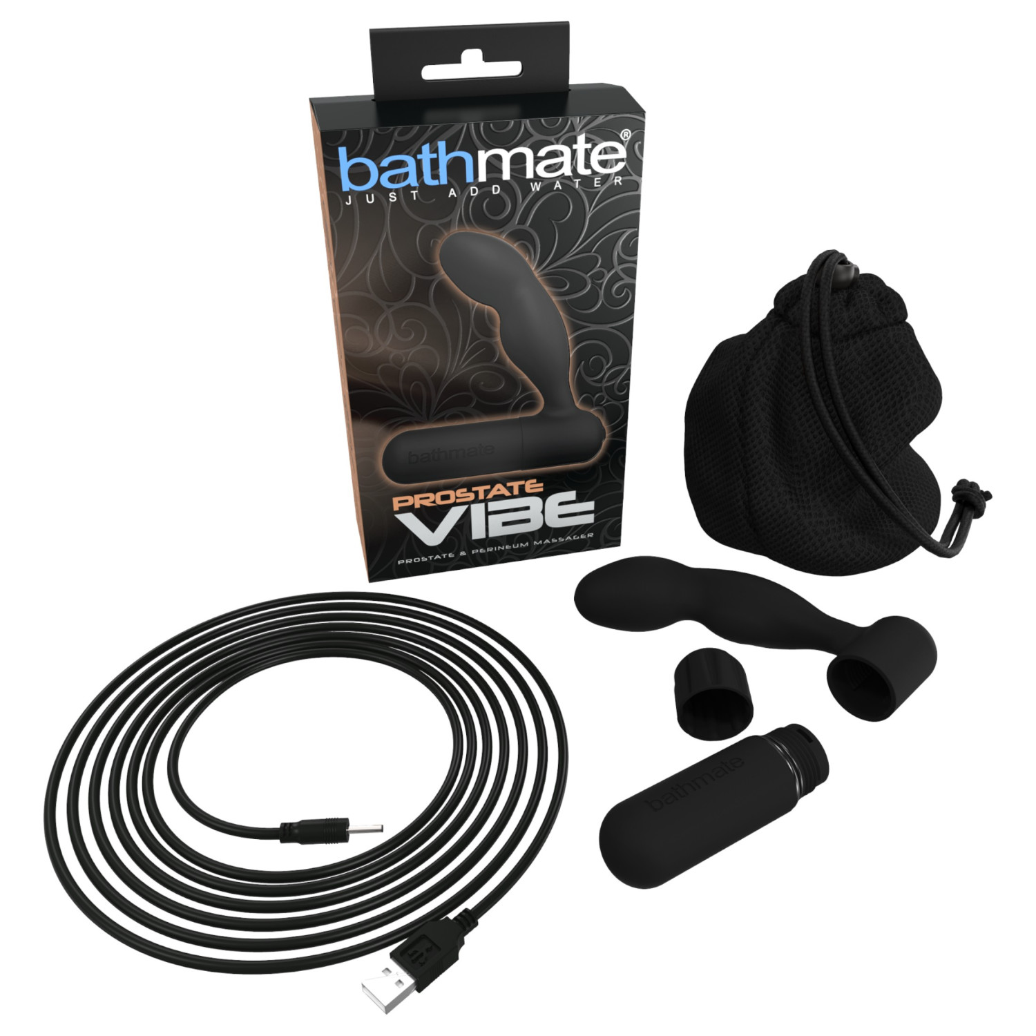 Bathmate Prostate Vibe - akumulátorový prostatický vibrátor (bronzový)