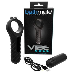 Bathmate Vibe Edge - akumulátorový vibrátor (černý)