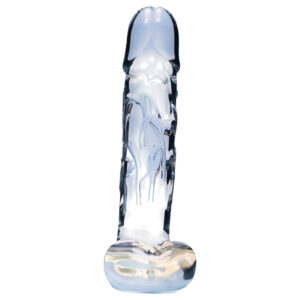 Clarity Seraphic Opus - skleněné dildo na bod G (průhledné)