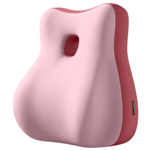 Desirel Magic Pillow - polštář z paměťové pěny s držákem na dildo (růžový)