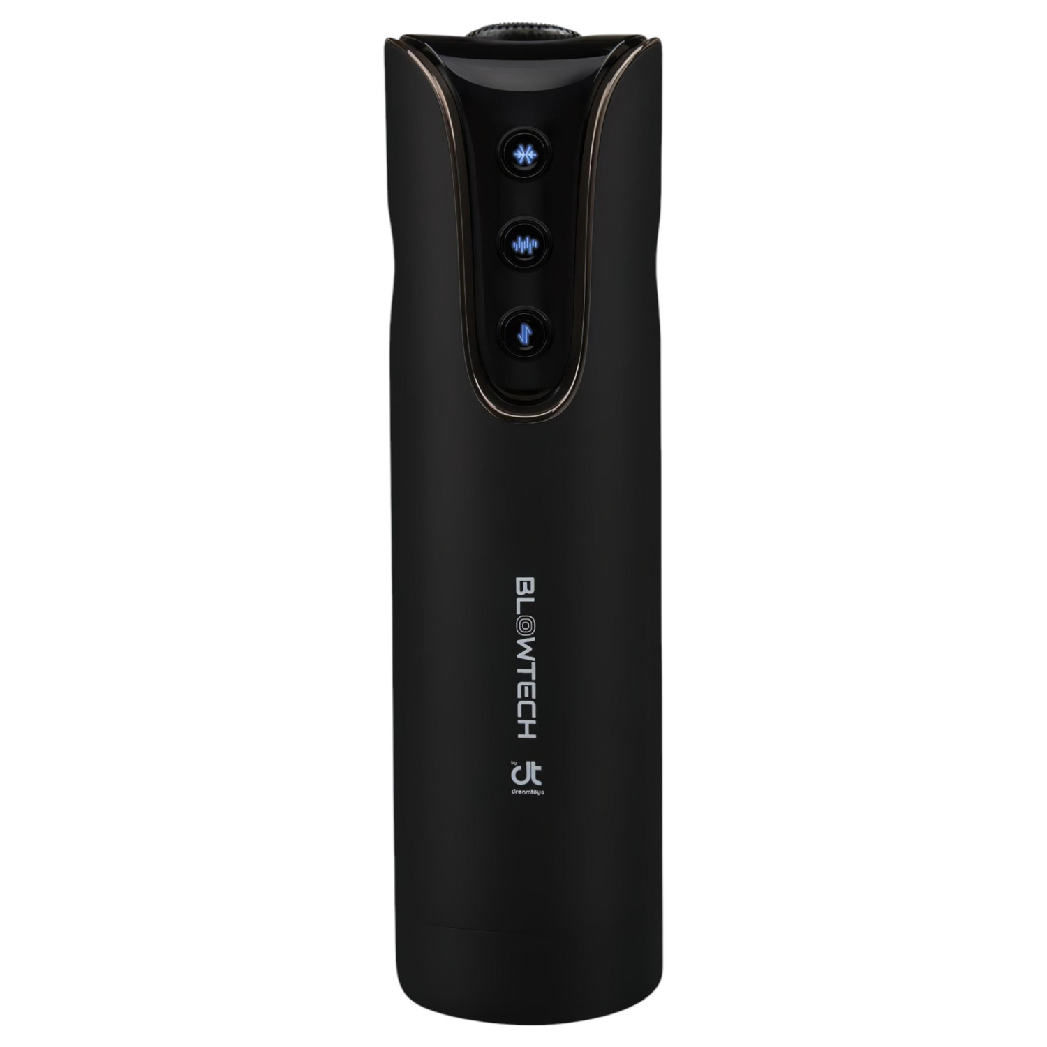 Dreamtoys - vibrační masturbátor pro muže - těsný úchop - černý