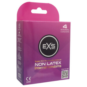 EXS Internal Condom - latexový dámský kondom (4 ks)