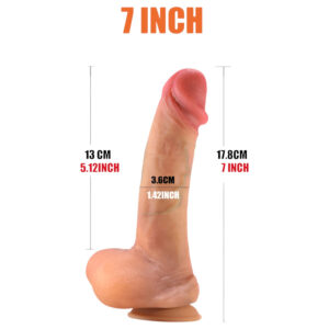FeelSkin - realistické dildo - přírodní vzhled - 17
