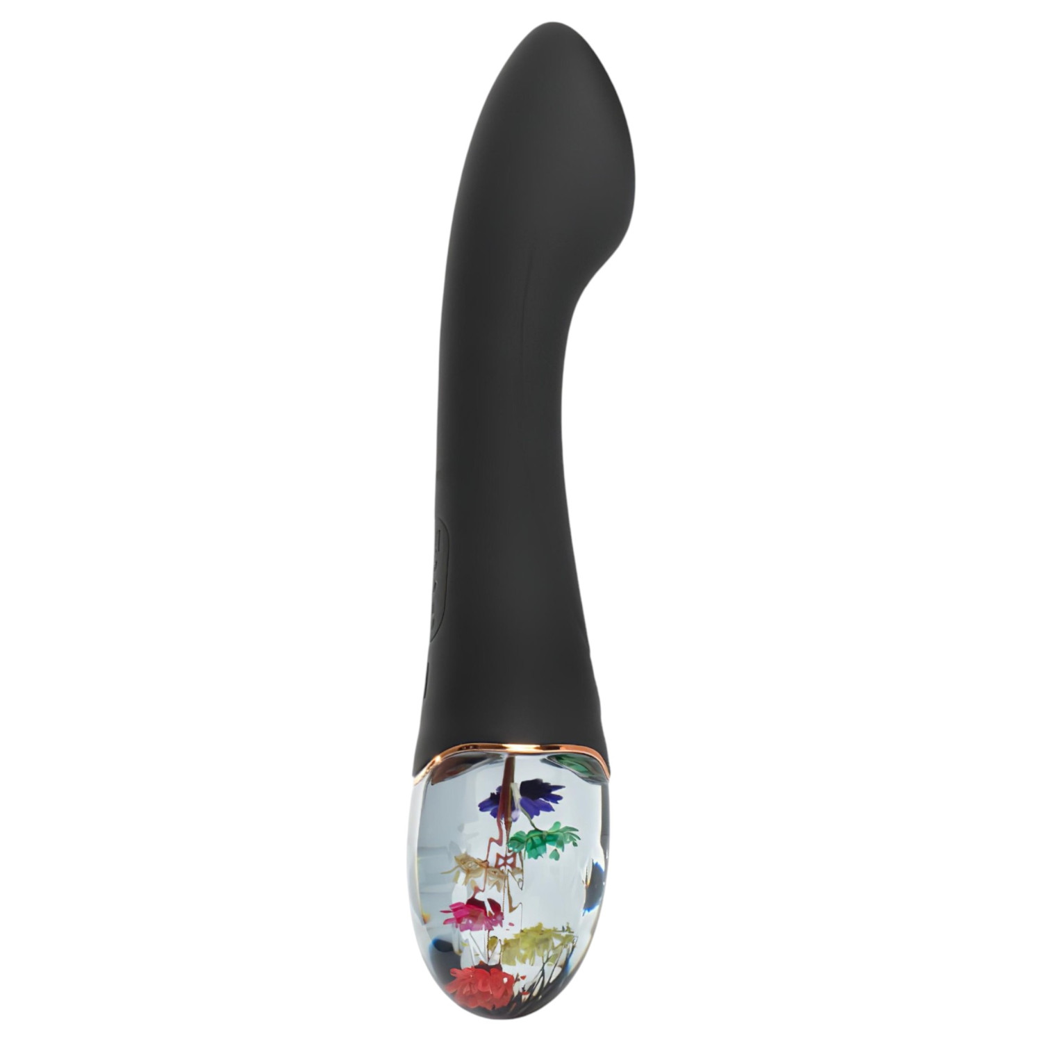 LOVISS Flower - vibrátor na bod G (černý)