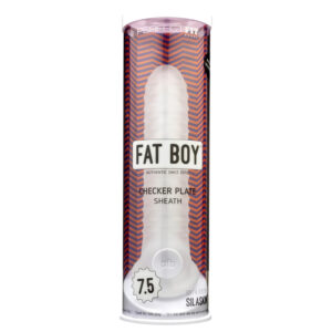 Perfect Fit - Fat Boy Checker Box - návlek na penis (19 cm