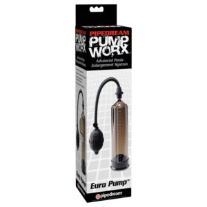 Pipedream - Pump Worx - vakuová pumpa na penis (černá)