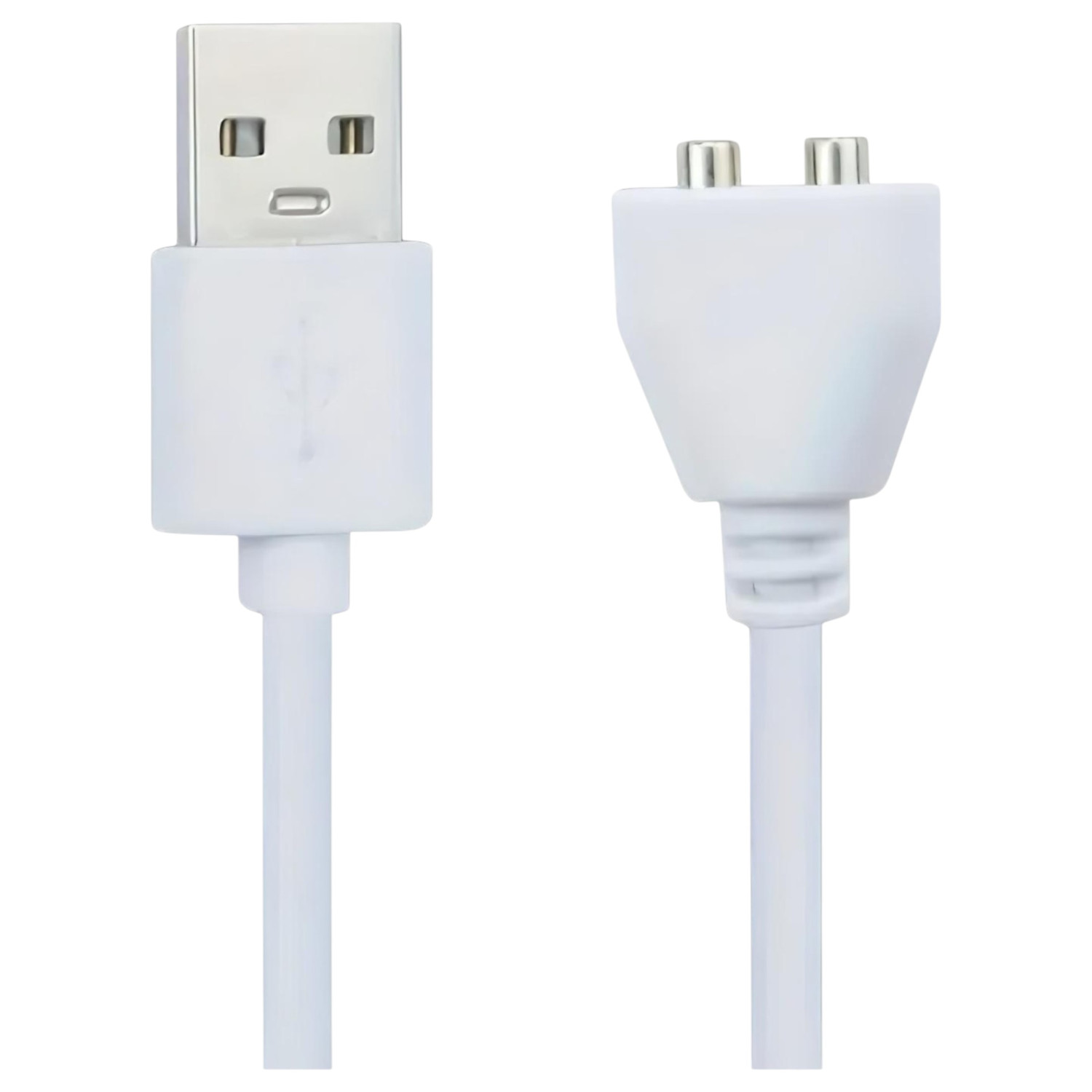 Pleasure Charge Loveline - magnetický USB nabíjecí kabel (bílý)