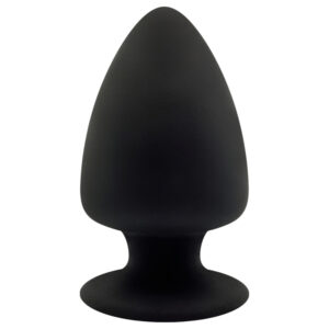 Silexd M - tvarovatelný anální kolík - 11 cm - černý