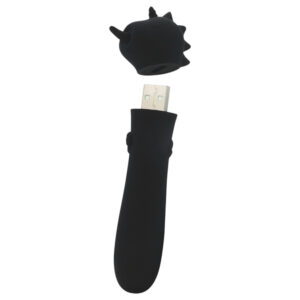 Unihorn Wild Spirit - akumulátorový mini vibrátor (černý)