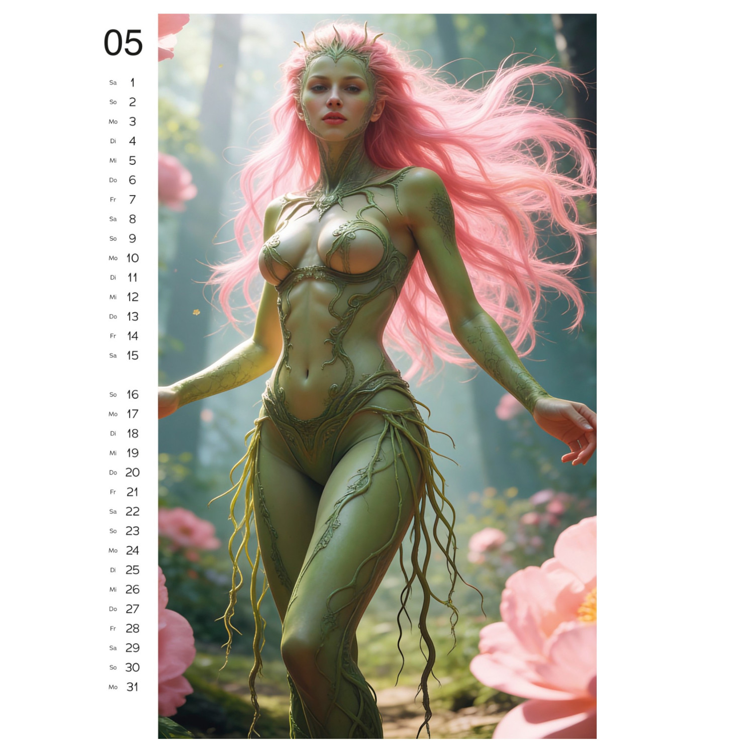 Wild Fantasy 2027 - erotický nástěnný kalendář (1 ks)