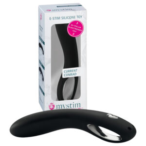 mystim Current Conrad - silikonové elektro dildo