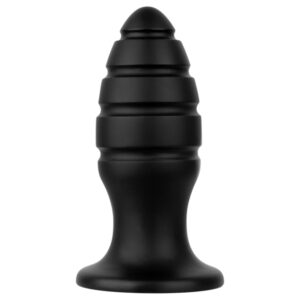 BUTTR Aftershock - obří anální plug (černý) - 23 cm