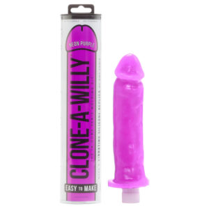Clone-a-Willy - sada pro odlití penisu s vibrátorem - fialová