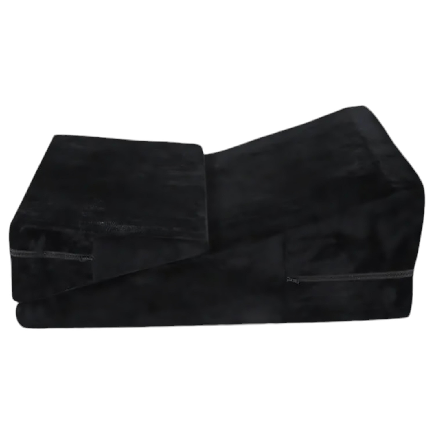 Desirel Magic Pillow klínový sex polštář sada - malý + velký (černý)