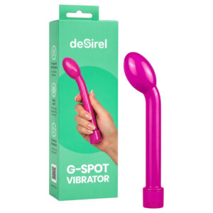 Desirel - zakřivený vibrátor na G‑bod (růžový)