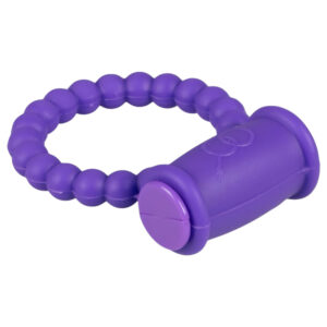 Easytoys - vibrační erekční kroužek (fialový)