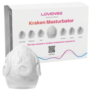 LOVENSE Kraken - masturbační vajíčko - 6 ks (bílé)