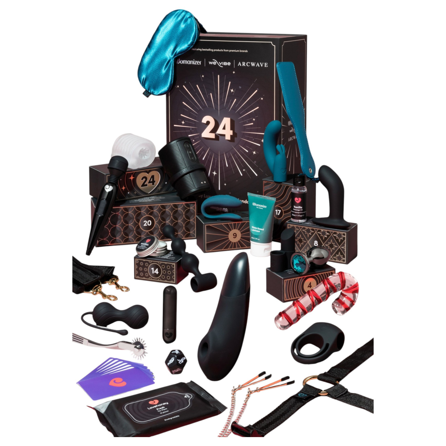 Magic Shiver Luxury - erotický adventní kalendář (24 dílů)