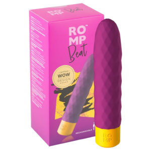 ROMP Beat - vibrátor na baterii - voděodolný - fialový