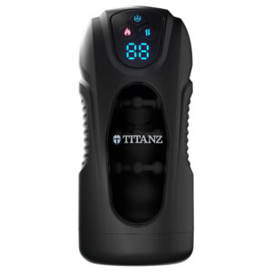 Titanz Ultimate Heat & Thrusting - automatický masturbátor (černý)