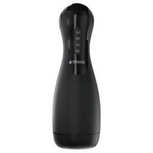 Titanz Ultimate Squeeze & Suck - automatický masturbátor (černý)