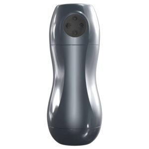 Dorcel Blowjoy Vibe - sací a vibrační akumulátorový masturbátor (šedý)