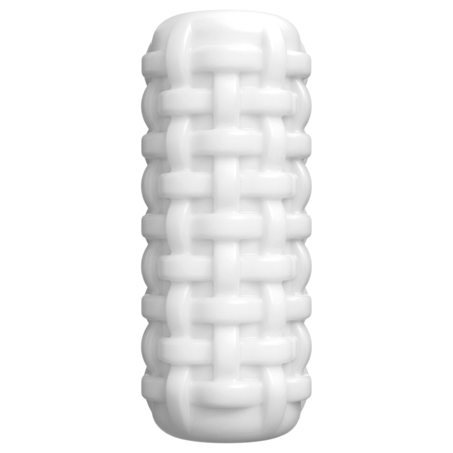 Dorcel Cup Tight - masturbátor pro muže s perlovaným kanálkem (bílý)