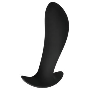 Easytoys Easy Choice - rádiový anální vibrátor a sada s lubrikačním gelem (černá)