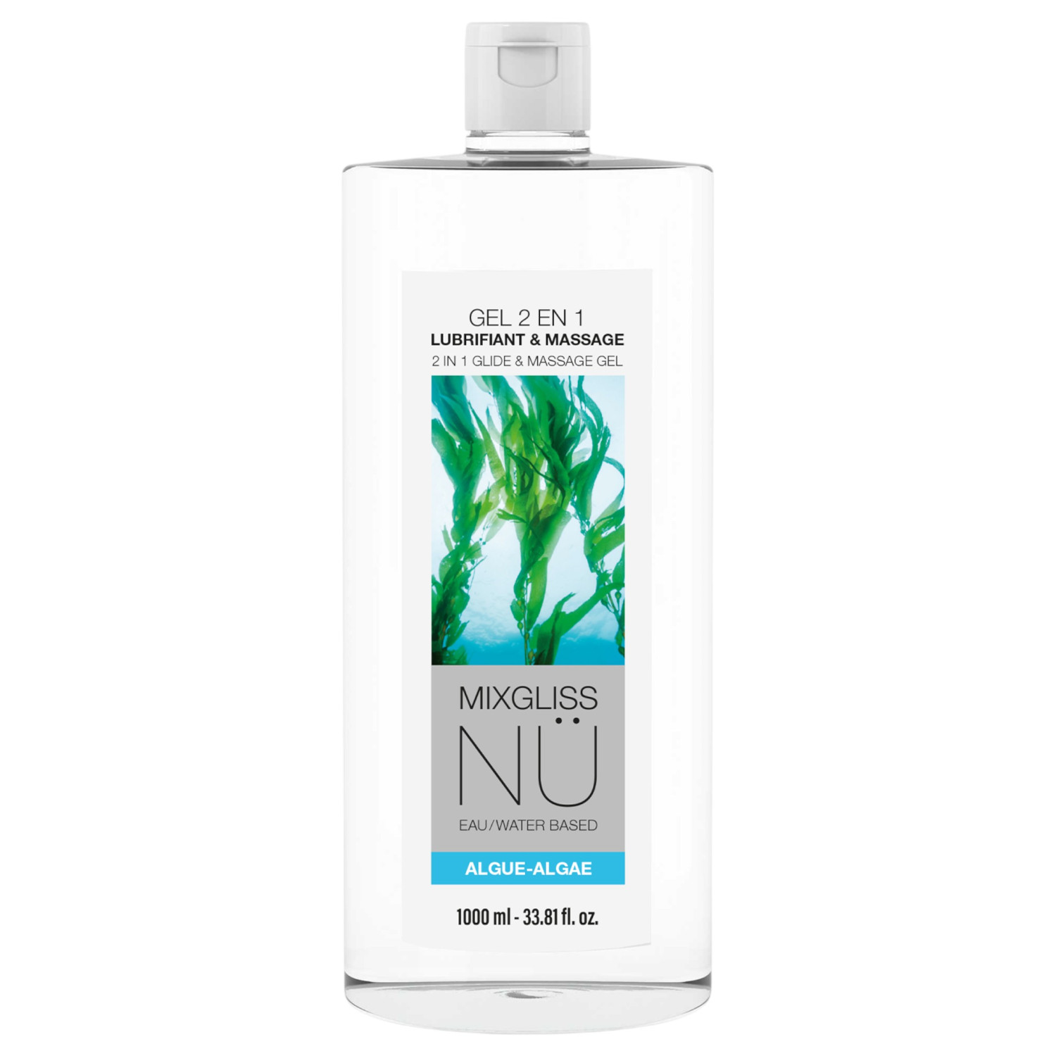 Mixgliss Nu Algue - nuru masážní gel a lubrikant (1000 ml)