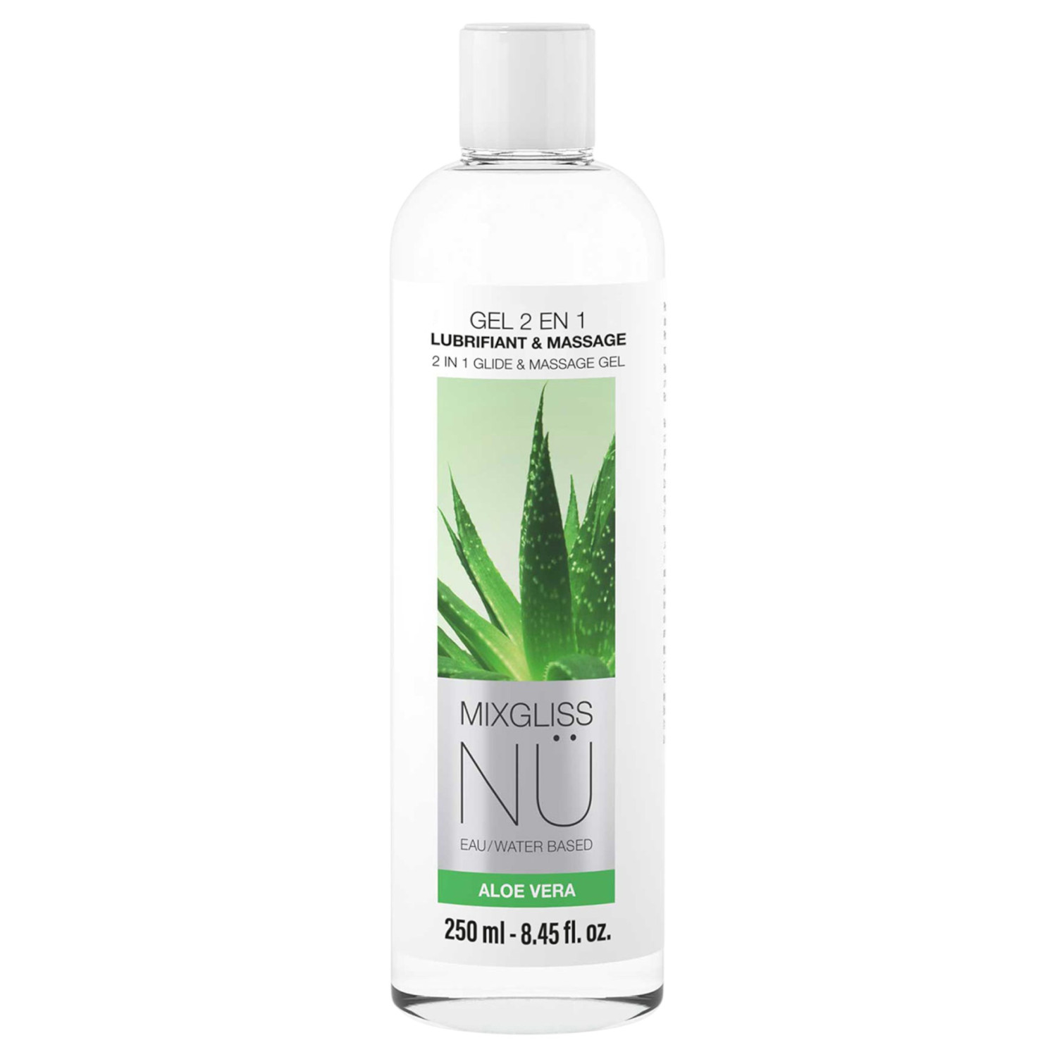 Mixgliss Nu Aloe Vera - nuru masážní gel a lubrikant (250 ml)