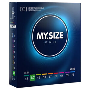 My.Size PRO - kondom na míru - 47 mm (3 ks)