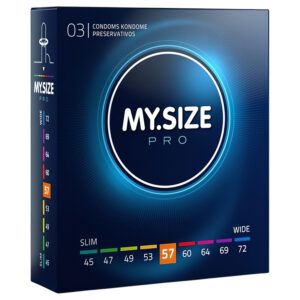 My.Size PRO - kondom na míru - 57 mm (3 ks)