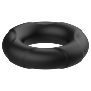 Pulselock Cirkl - silikonový kroužek na penis (černý) - 18 mm