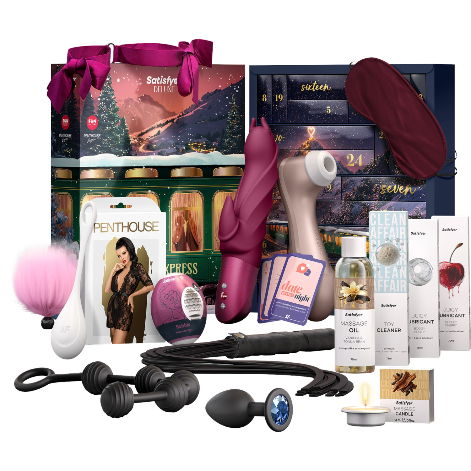 Satisfyer Adventní kalendář Deluxe - adventní kalendář (24dílný)
